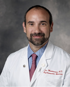 Jose Maldonado, MD, FACLP, FACFE, Professor & Chief, Division of Medical Psychiatry, Medical Director of Critical Care Psychiatry, Stanford University, Menlo Park, California