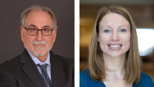 Mark Komrad, MD and Carly Zapata