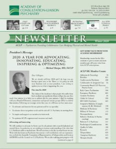 Winter Newsletter 2020 cover