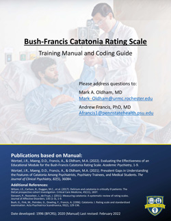 Bush-Francis Catatonia Rating Scale Assessment Resources