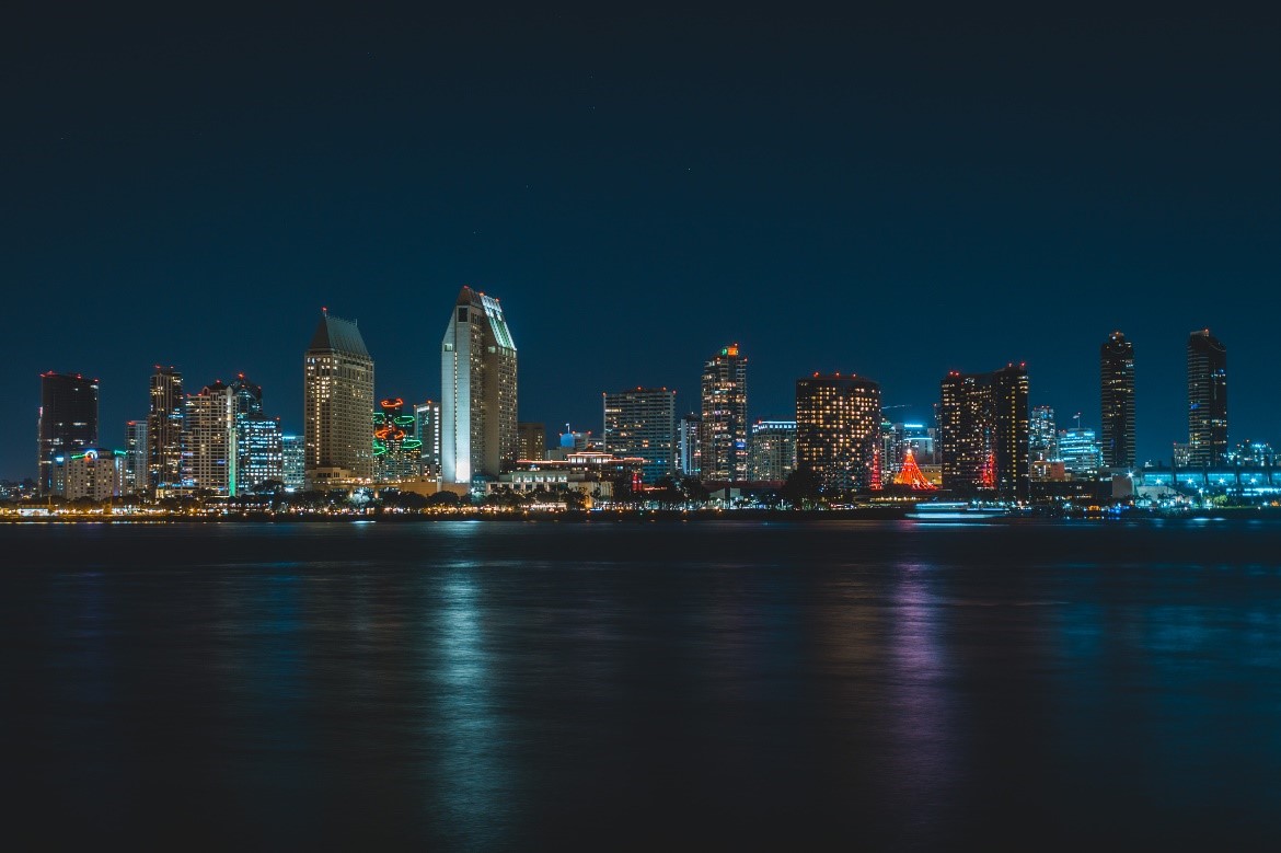 Skyline in San Diego